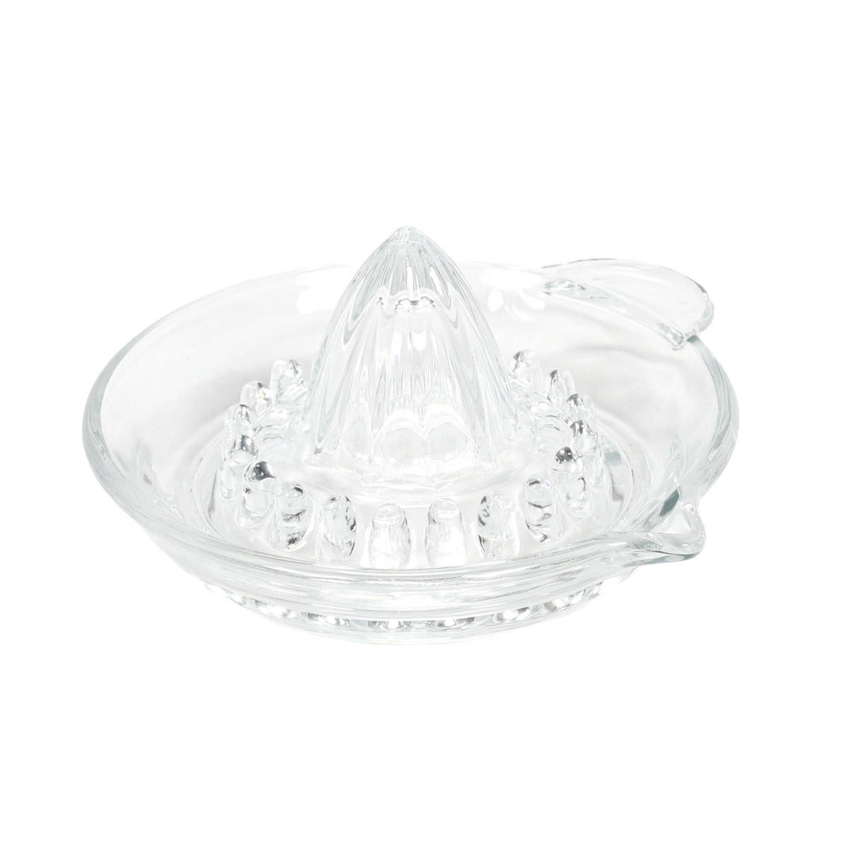 SAFTPRESSE für Zitrusfrüchte 14,5/14/7 cm - Transparent, Glas (14.5cm) - Excellent Houseware
