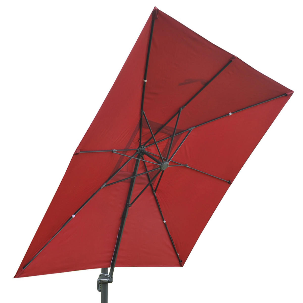 AMPELSCHIRM I Türkis 300/300 cm - Türkis, Textil (360/300cm) - MCW