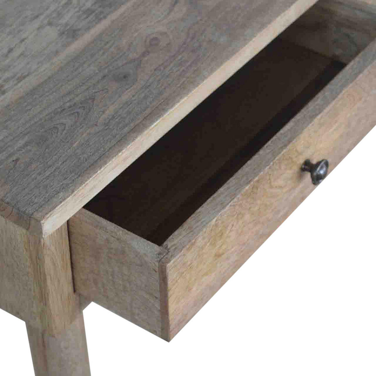 KONSOLENTISCH FÜR DEN FLUR MIT 2 SCHUBLADEN - Beige/Messingfarben, Holz/Metall (40/90/78cm) - Artisan Furniture