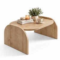 COUCHTISCH Monde Saphir-Eiche - Honig, Holzwerkstoff (50/89/42cm) - Decorotika
