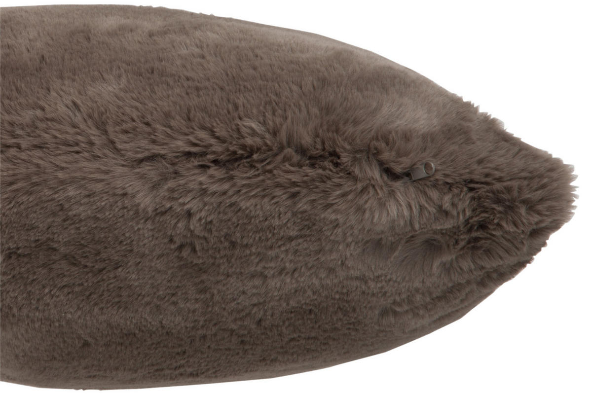 KISSEN CUTIE - Plüsch - Braun - Braun, Textil (45/45cm) - J-Line