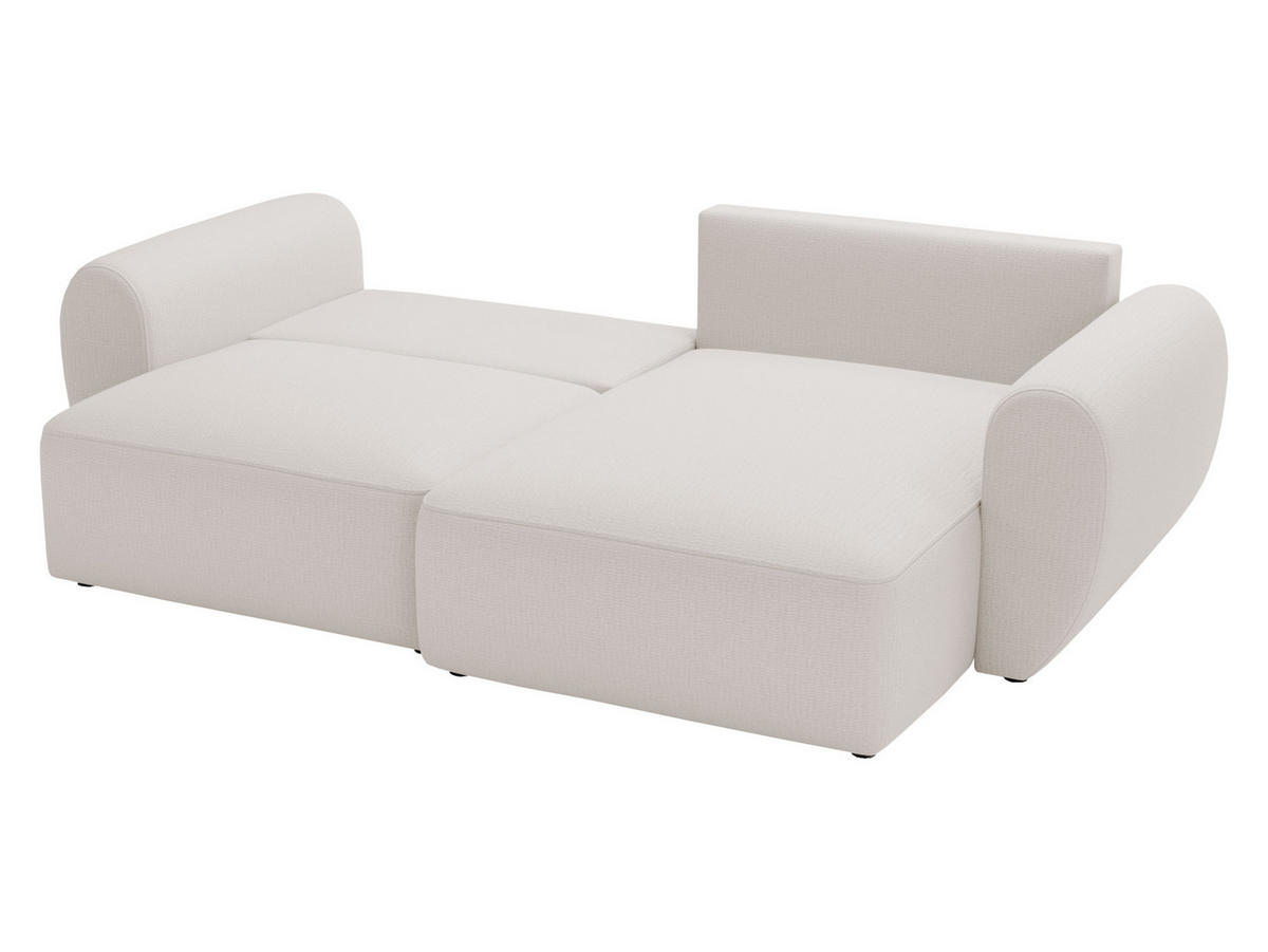 ECKSOFA Suzi - Schwarz, Holzwerkstoff/Kunststoff (147/261cm) - MIRJAN24
