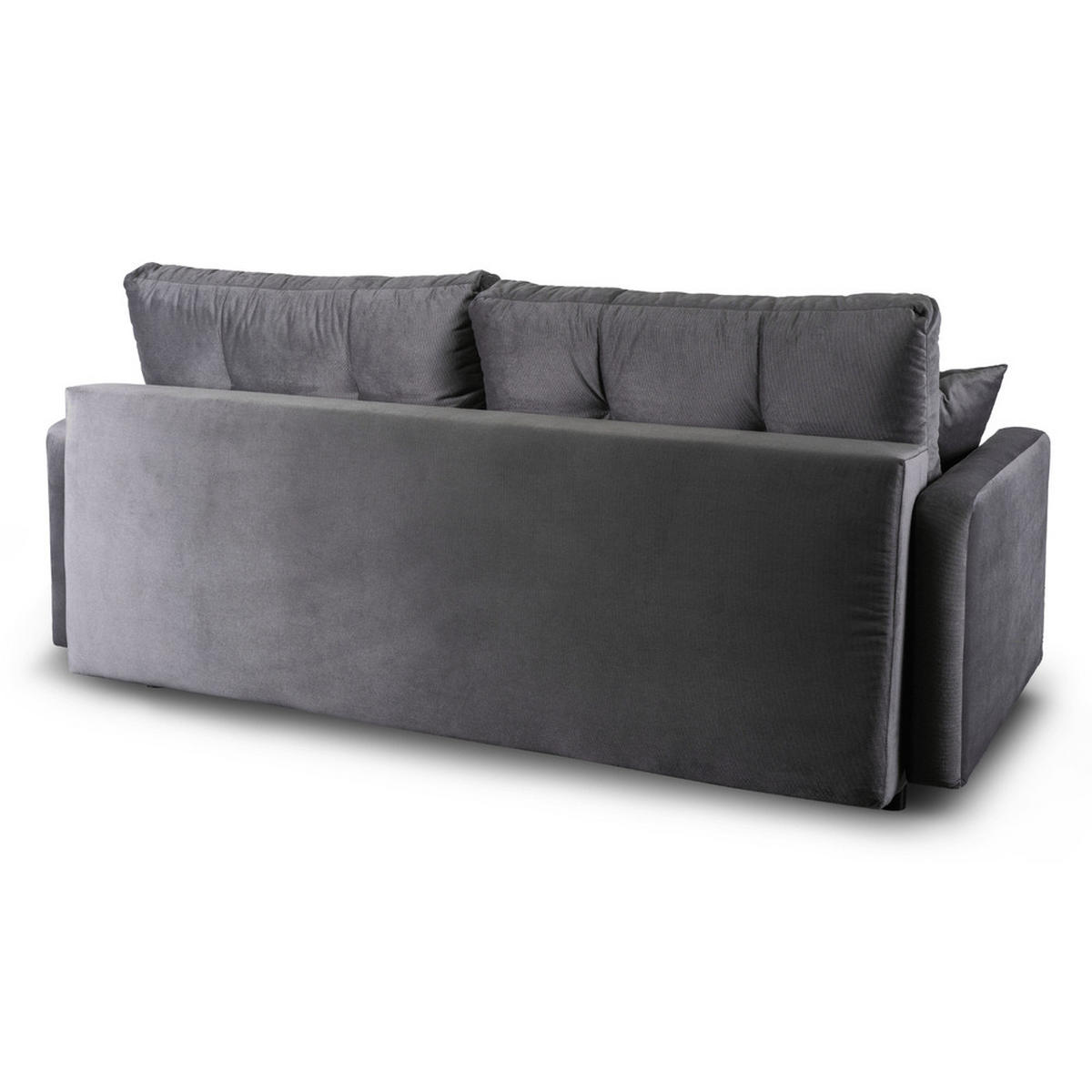 SCHLAFSOFA SEUL ausziehbar Zweisitzer Grau - Grau, Holz/Textil (214/98/102cm) - makarowski meble