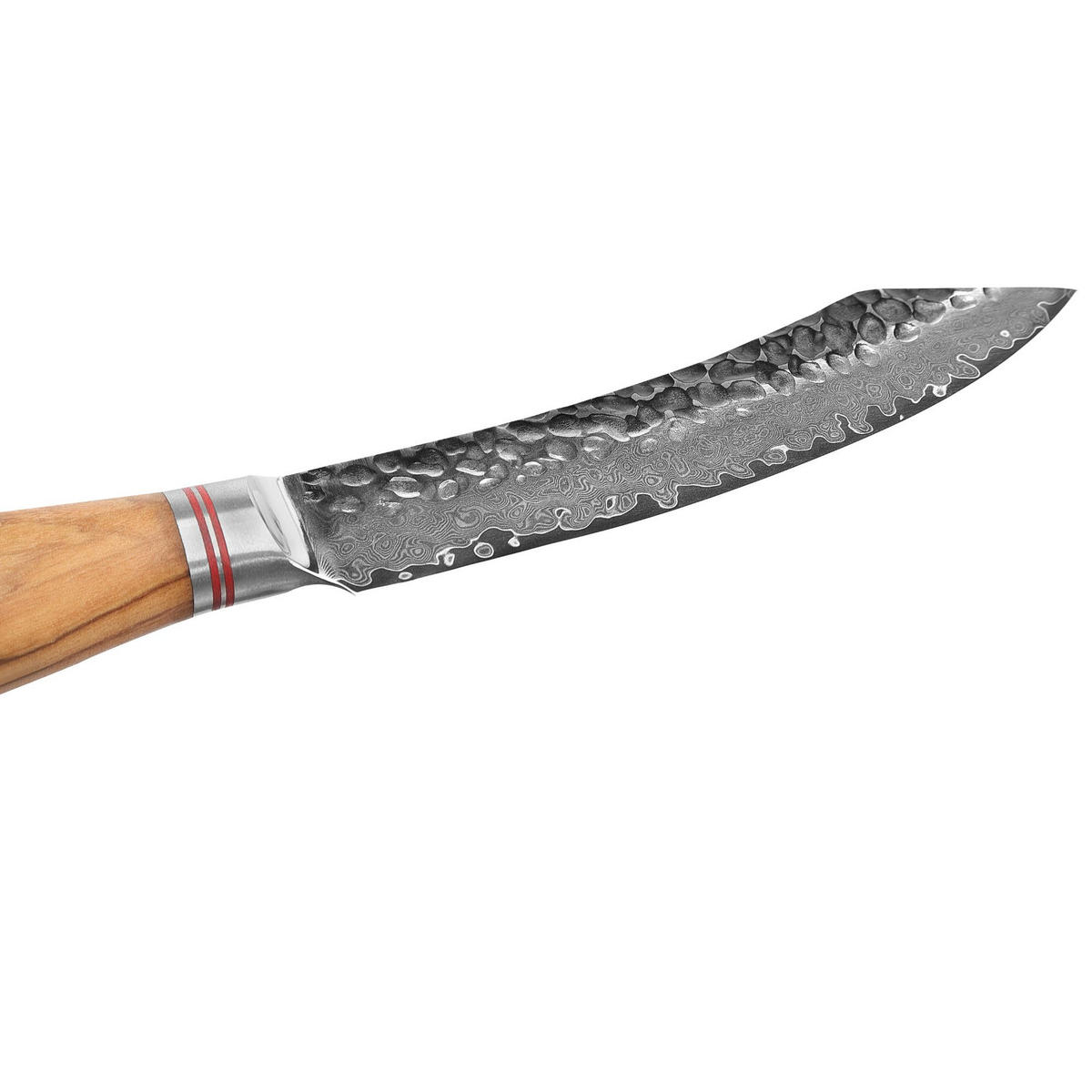 STEAKMESSER 12,5 cm - Braun, Holz/Metall (24cm) - Wakoli