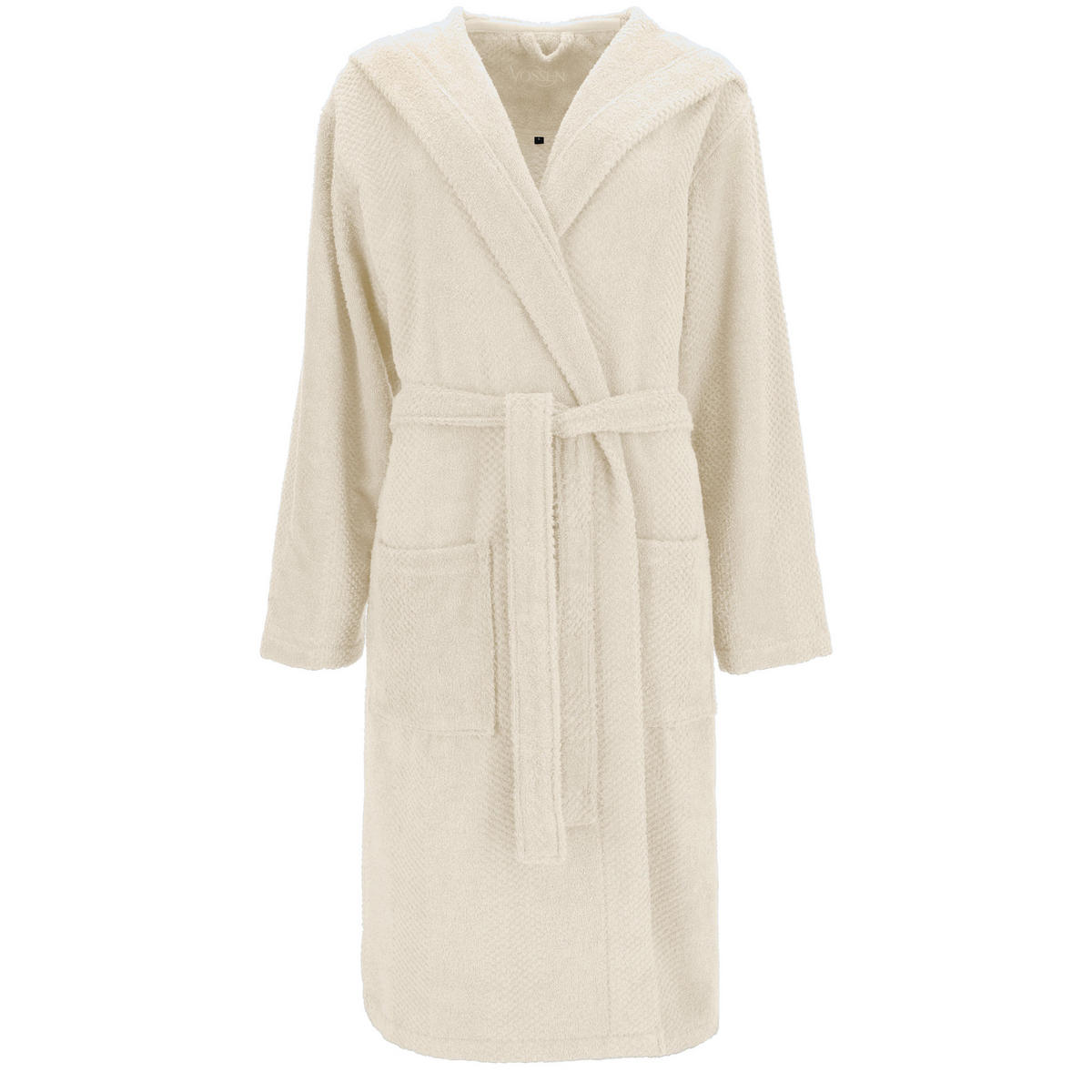 BADEMANTEL UNISEX KAPUZE BALANCE SAMU SAND - 6040 - Beige, Textil (Mnull) - Vossen