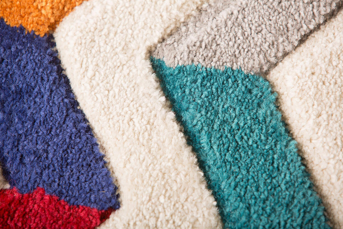 TEPPICH Bunt-Design, geometrisch MEON JOSH, Multi 80x150 cm - Multicolor, Textil (80/150cm) - KADIMA DESIGN