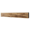 TV-LOWBOARD D180 mit weißer LED Beleuchtung - Silberfarben/Eiche Wotan, Holzwerkstoff/Kunststoff (180/30/33cm) - MIRJAN24