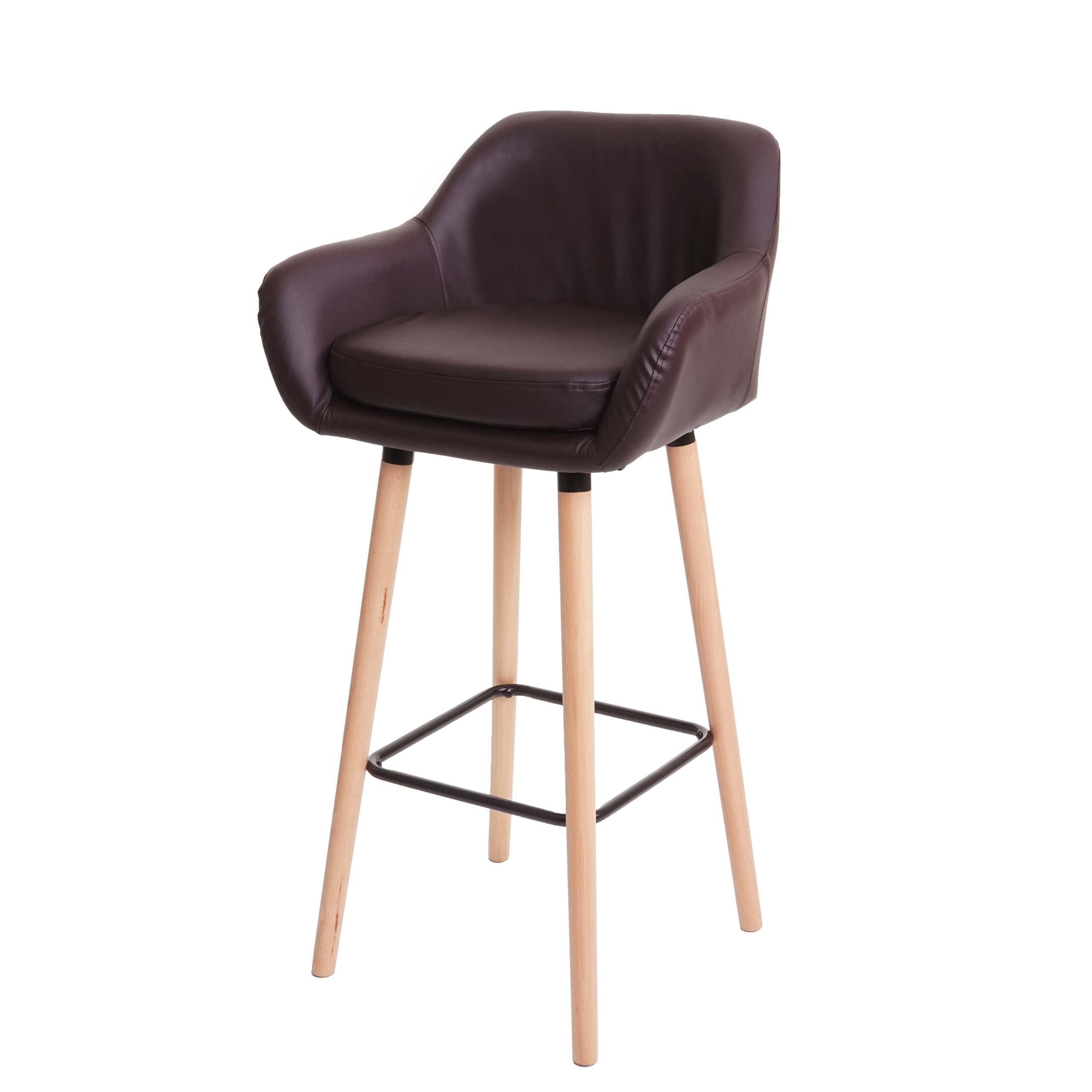 BARHOCKER Braun - Braun, Textil (53/99/45cm) - MCW