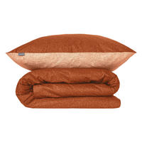 BETTWÄSCHESET Vinnie - Renforcé - 2-teilig - 135 x 200 cm - Terrakotta - Terracotta, Textil (135/200cm) - SCHIESSER