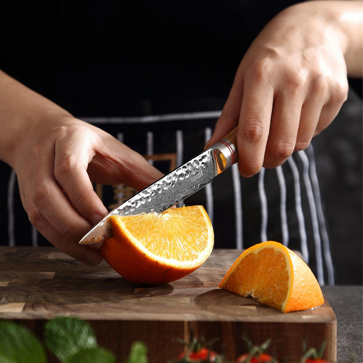 ALLZWECKMESSER 12 cm - Braun, Holz/Metall (89cm) - Zayiko