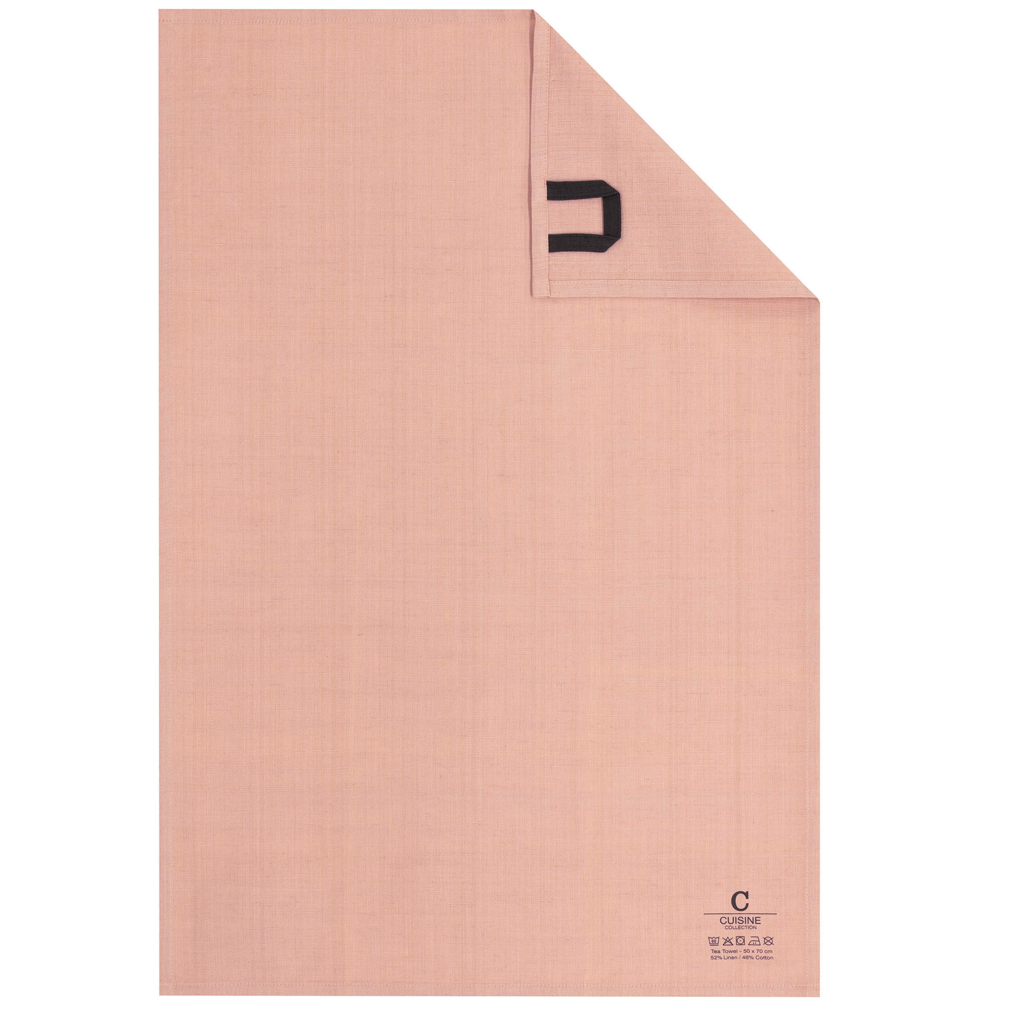 GESCHIRRTÜCHER CUISINE NATURE UNI 531 TAJINE - 20 - Rosa, Textil (50/70cm) - Cawoe