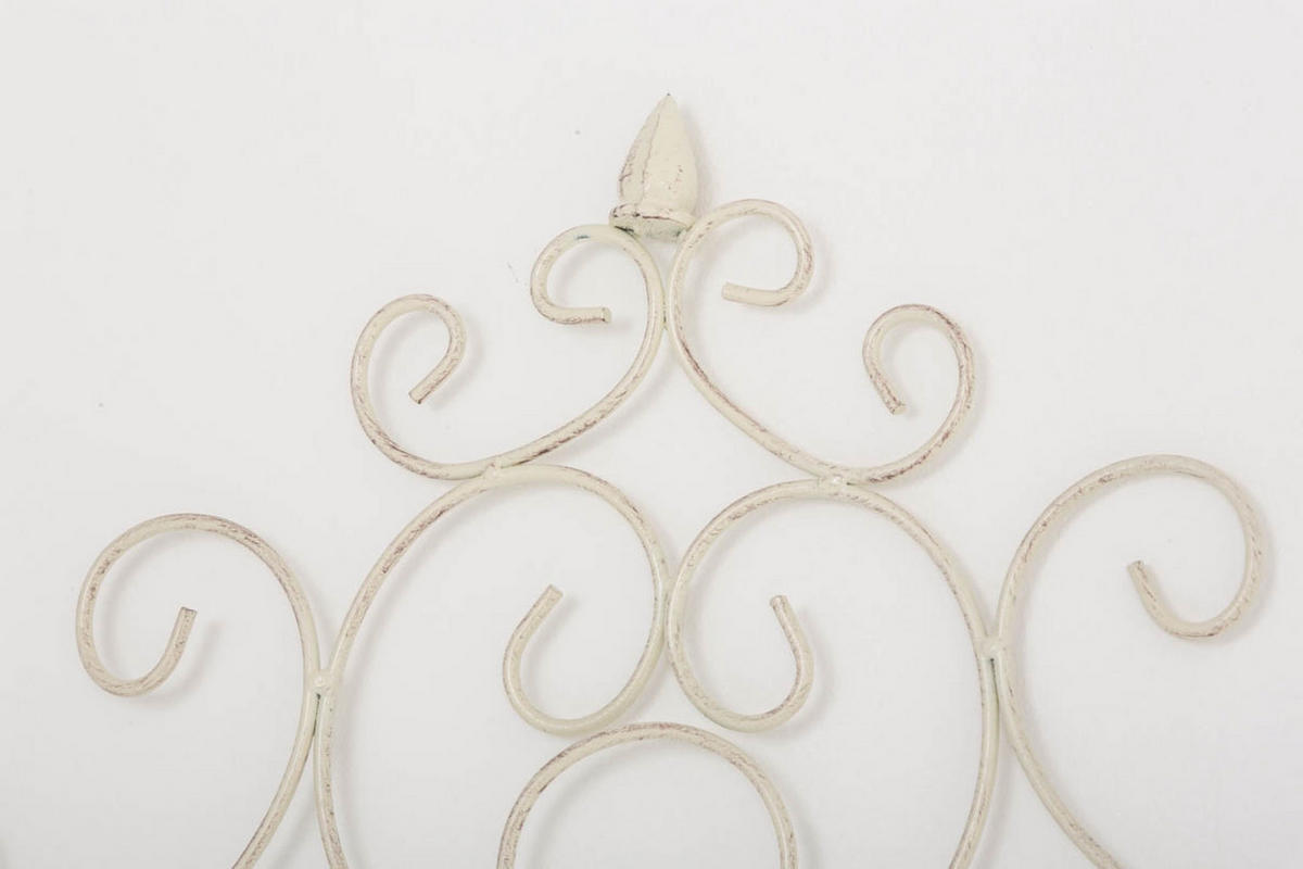 RANKGITTER Paul antik-creme - Naturfarben, Metall (85.5/170/2cm) - TPFGarden