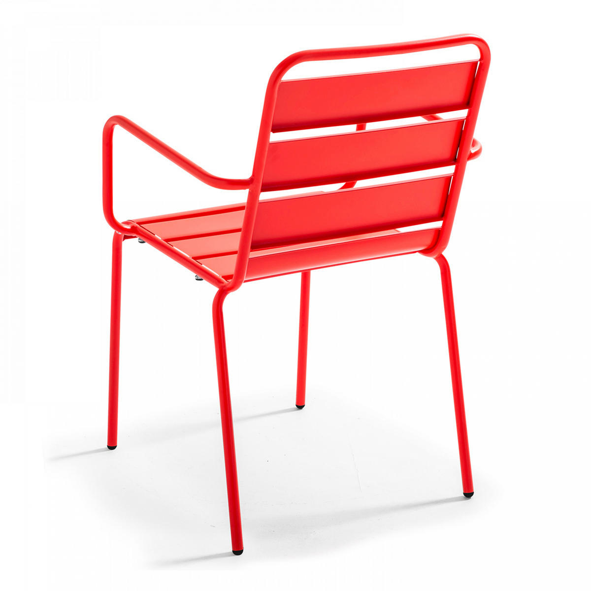 GARTENSET 9-tlg., Rot - Rot, Metall - Oviala