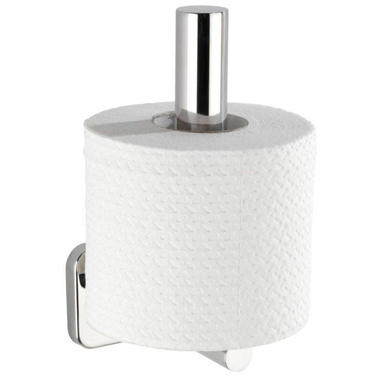 TOILETTENPAPIERHALTER silbern Mezzano 12,5/7,5/18,5 cm - Silberfarben, Metall (7.5/18.5/12.5cm) - Wenko