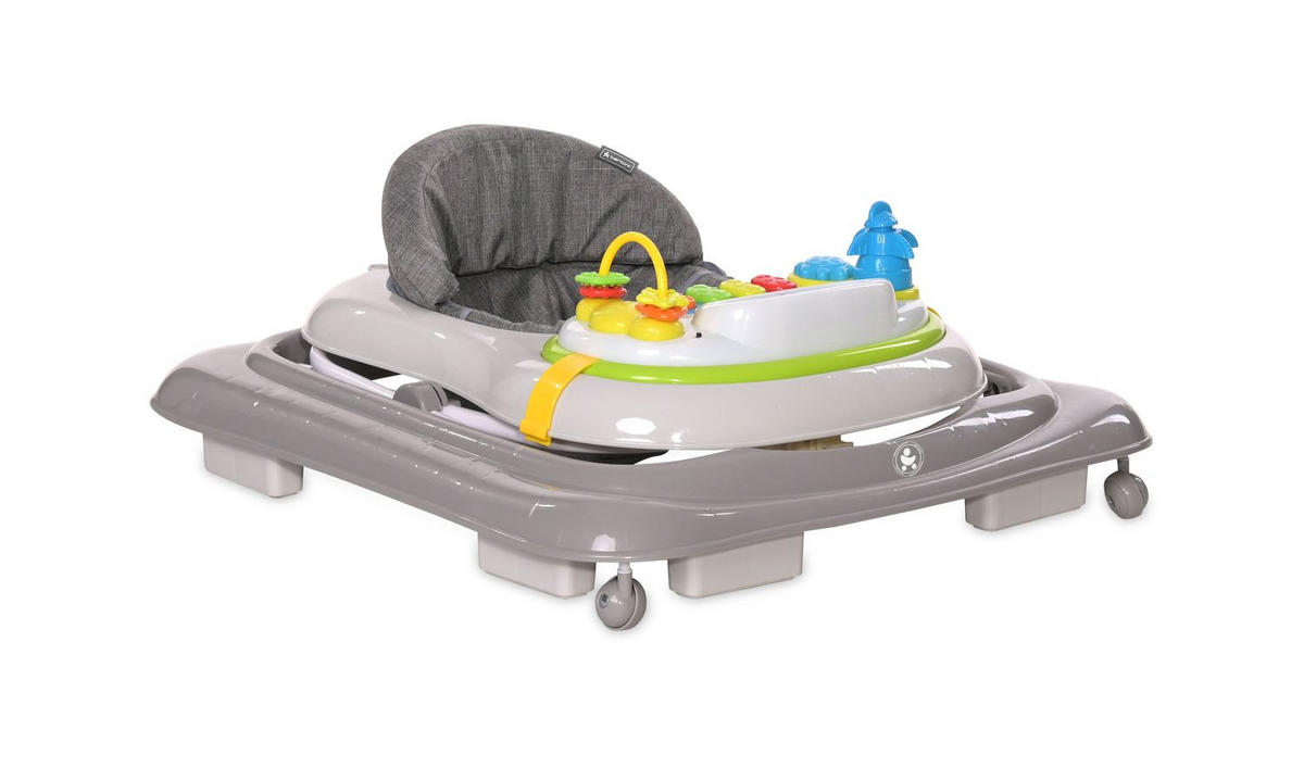 LAUFLERNHILFE Sea Adventure grau Spielcenter Musikfunktion höhenverstellbar - Grau, Kunststoff (62/62/70cm) - Lorelli