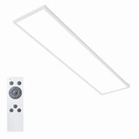 LED DECKENLEUCHTE Pyvris 120/30/5 cm - Weiß, Kunststoff/Metall (120/30/5cm) - ZMH