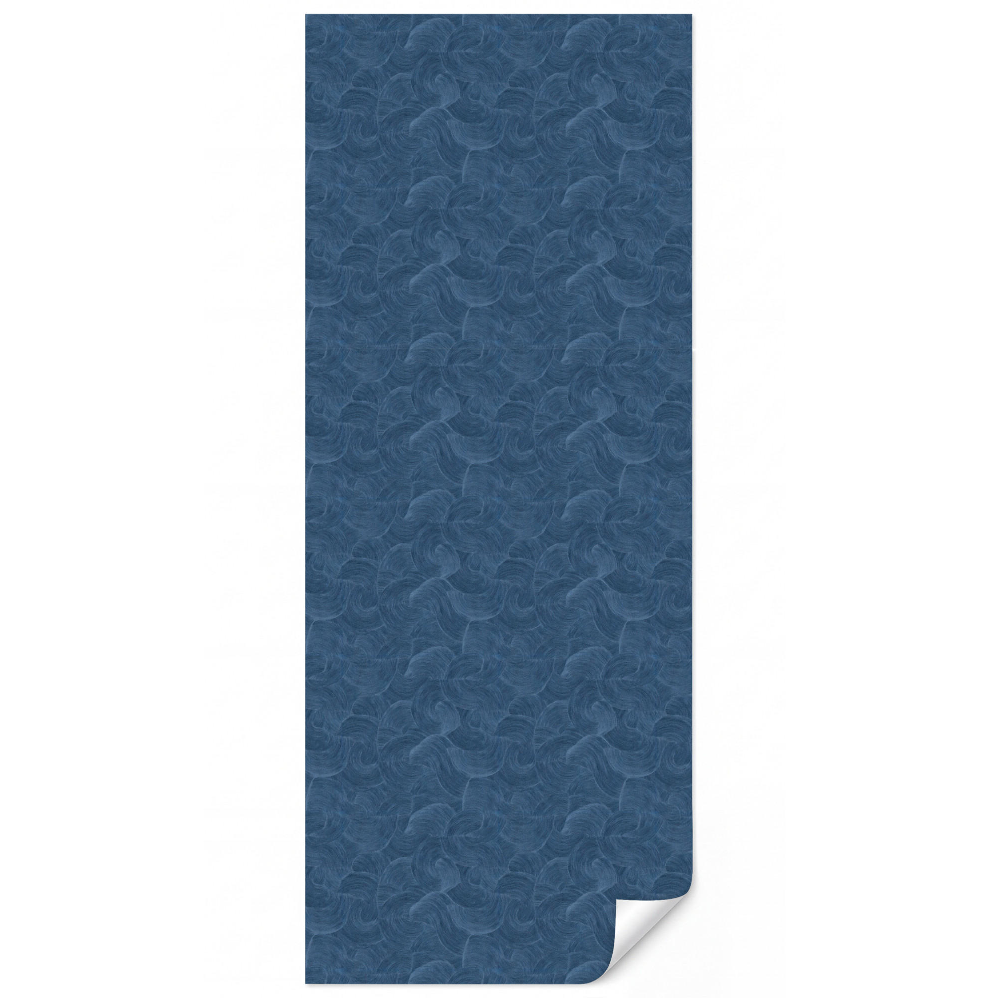 OnlyWow Tapete Dunkelblau 120x280 cm