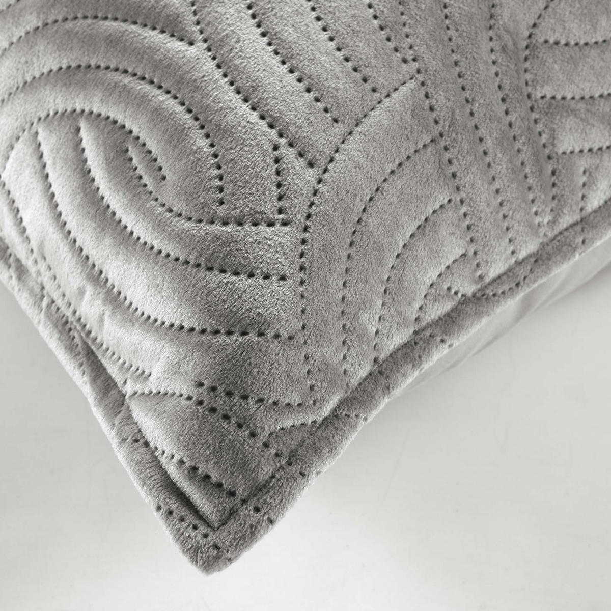 KISSENBEZUG für Wohnzimmer Solange 60/60/1 cm - Grau, Textil (60/60cm) - Douceur d´intérieur