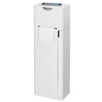 TOILETTENPAPIER- und Toilettenbürstenhalter Imon 20/15/58 cm - Weiß, Kunststoff (15/58/20cm) - Wenko