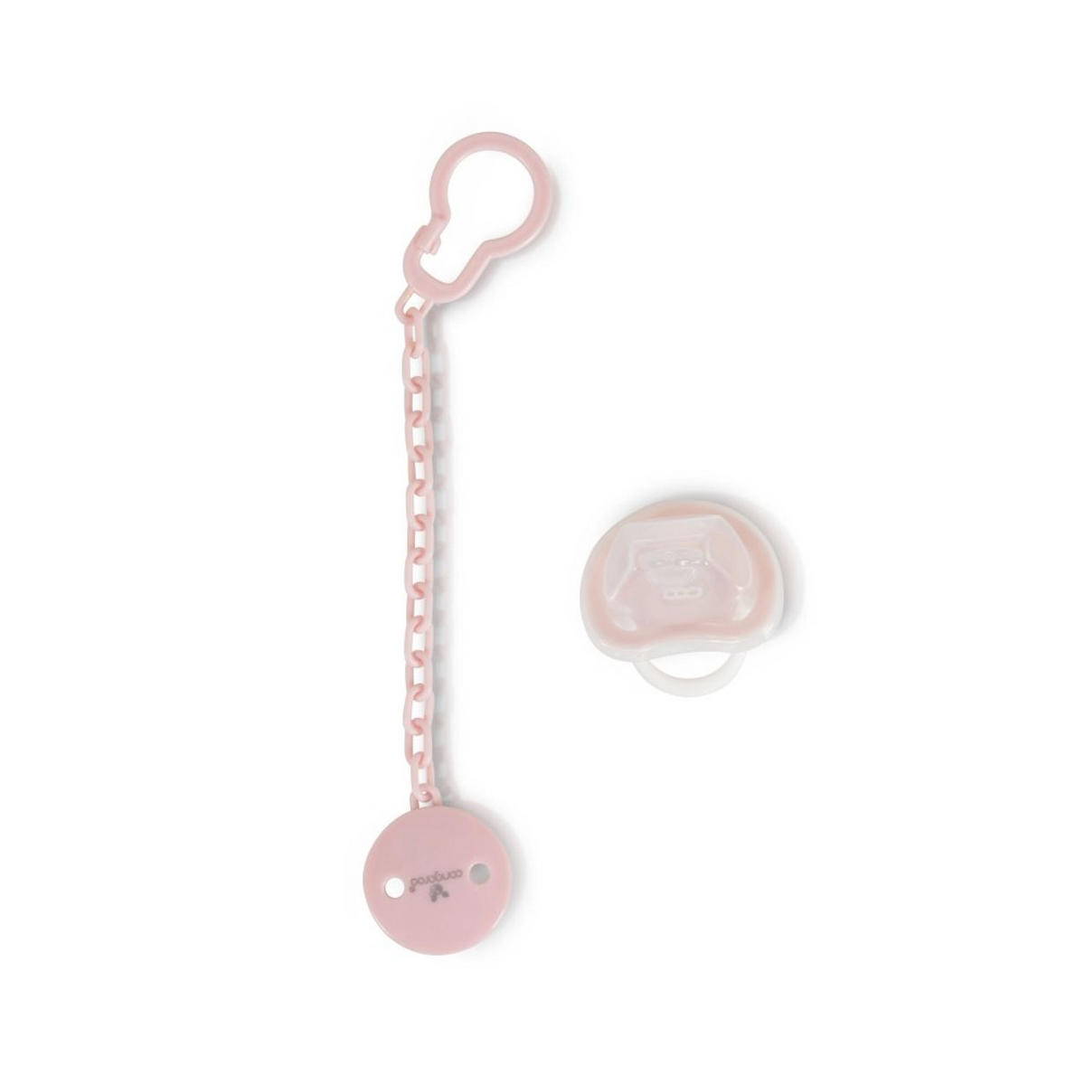 SCHNULLERZUBEHÖR Star rosa Silikon, Kunststoff, deckel, Schutzdeckel, Silikonsauger, griff - Rosa, Kunststoff (20cm) - Cangaroo