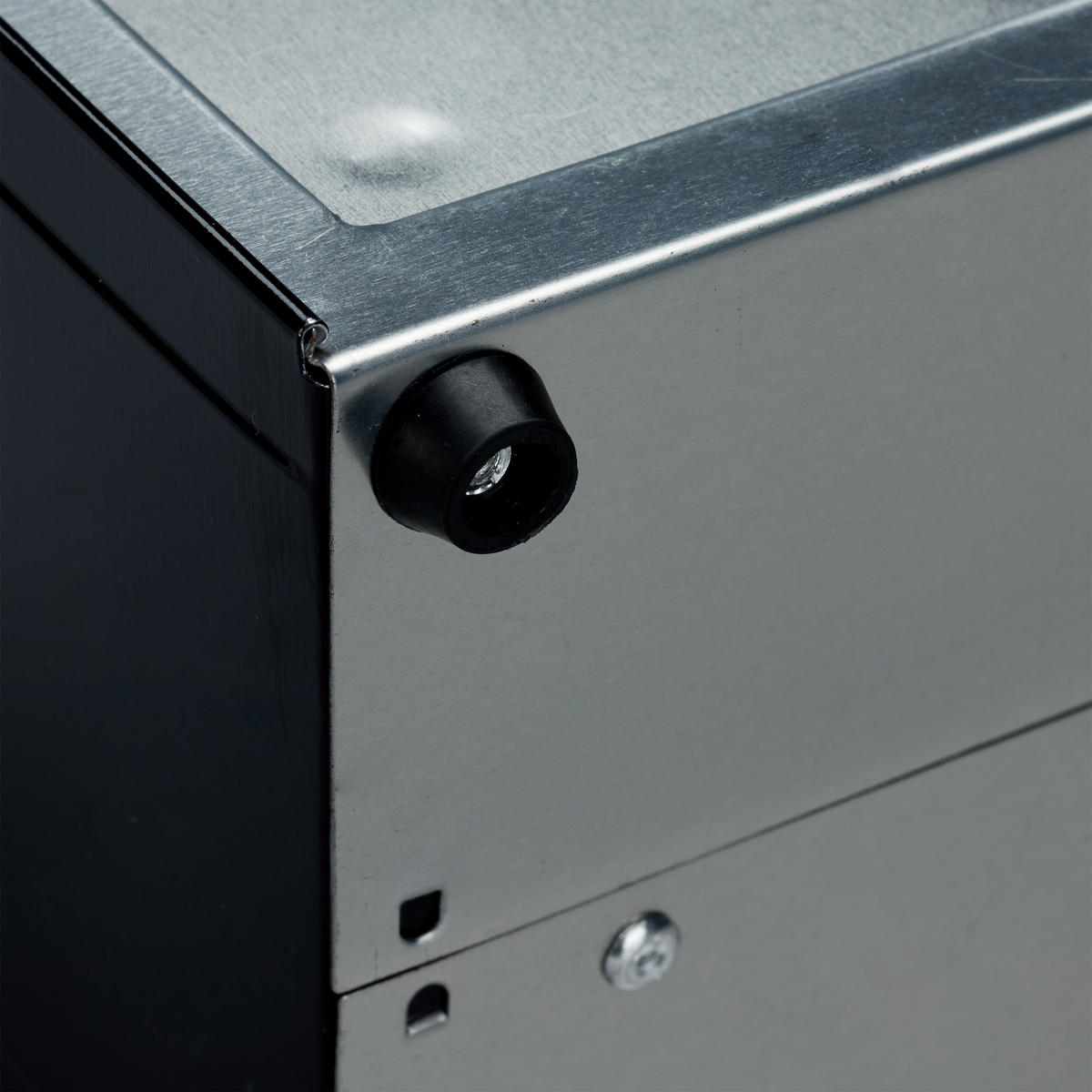 SERVIETTENSPENDER - Schwarz, Metall (9.5/15/11cm) - Relaxdays