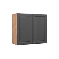 HÄNGESCHRANK Fame-Line, Anthrazit-Gold Landhaus/Goldkraft Eiche, 80 cm - Honigeiche/Anthrazit, Holzwerkstoff (80/72/34.1cm) - Vicco