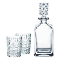 WHISKYGLÄSER + KARAFFE Bossa Nova transparent 3er Set - Transparent, Glas (0.001L) - Nachtmann