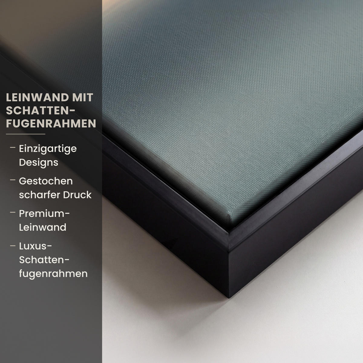 LEINWAND Bilder mit Rahmen - Herz - Wasser - Sonnenuntergang - Natur - Zen - 80x120 - Bernsteinfarben, Textil (80/120cm) - MuchoWow