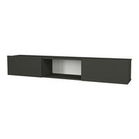 TV-ELEMENT Paltamo - Anthrazit, Holzwerkstoff (180/29.5/31cm) - [en.casa]