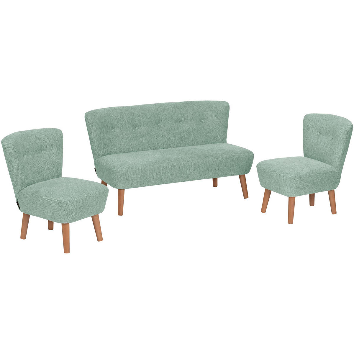 KINDERSESSEL Katya Flachgewebe türkis - Türkis, Kunststoff (41/54/50cm) - 58aufmkessel