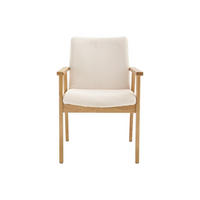 STUHL - 58 cm x 64 cm - Samt - Naturfarben Hell, Cremefarben - FILDON - Creme/Naturfarben, Textil (58/85.5/64cm) - Vente-Unique