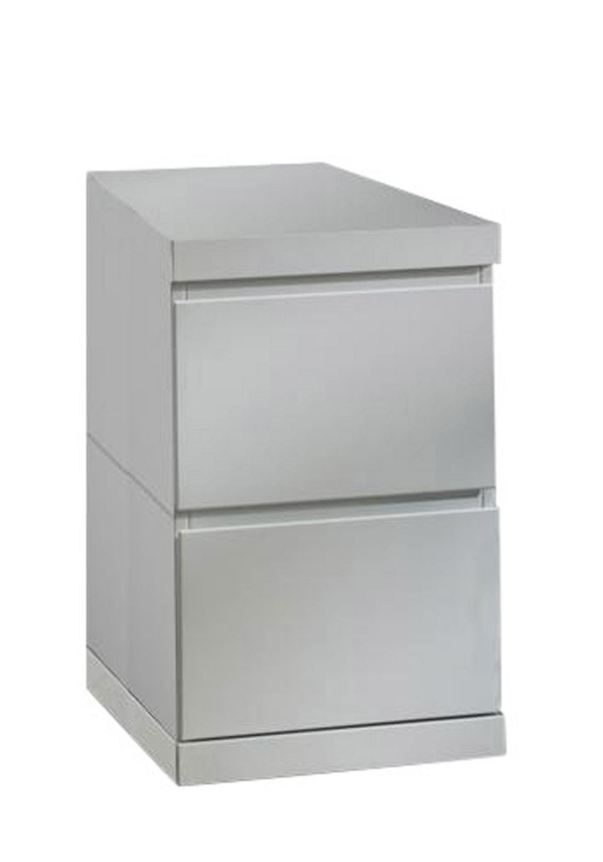 SCHREIBTISCHCONTAINER Karima 40x60x66 MDF Weiß - Weiß, Holzwerkstoff (120/66/70cm) - 58aufmkessel