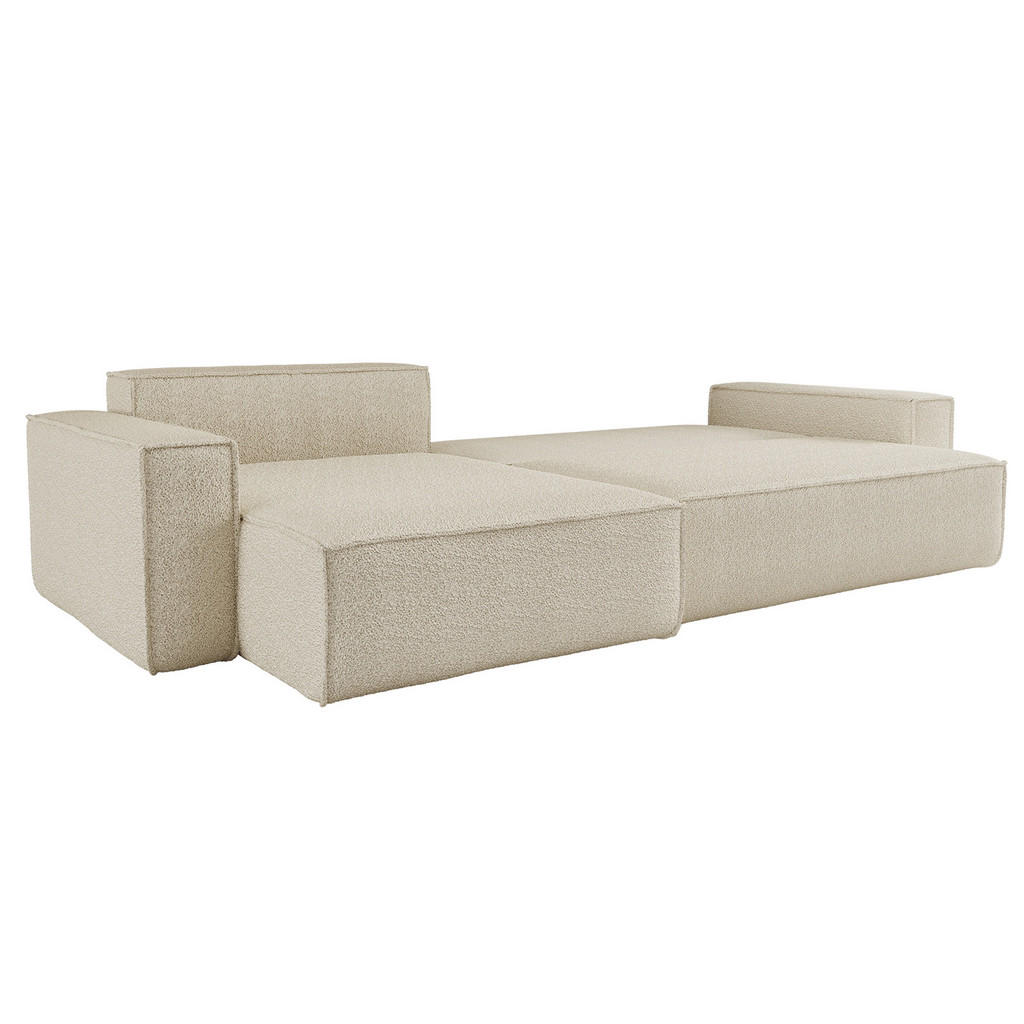 Thumbnail - Kaiser Möbel Ecksofa, Beige, Holz, 5-Sitzer, Füllung: Polyurethan (PUR),Komfortschaum, L-Form, 274x142 cm, Wohnzimmer, S...