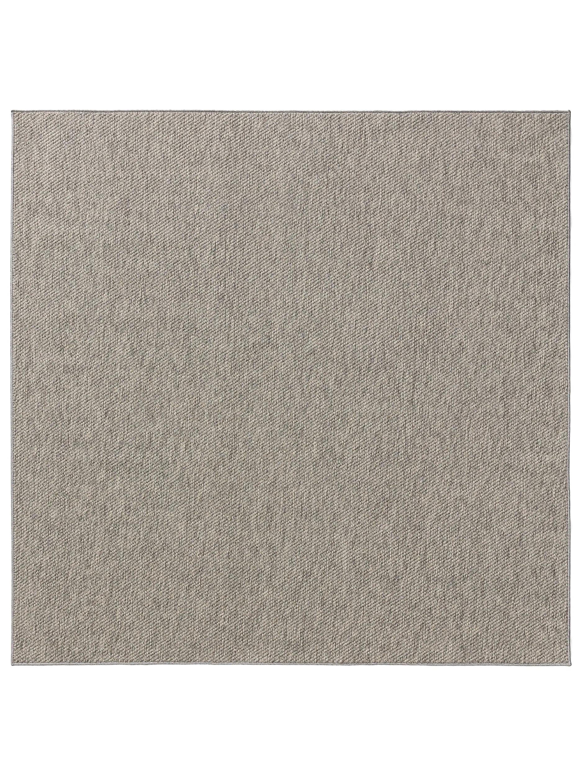 OUTDOORTEPPICH Iowa Hellgrau 300x300 cm - Hellgrau, Kunststoff (300/300cm) - benuta