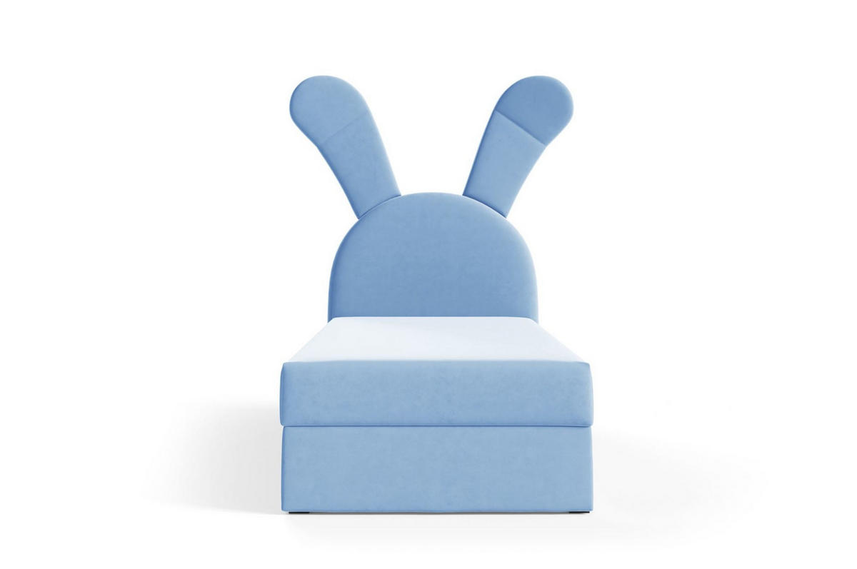 KINDERBETT Polsterbett Matilda - Hellblau, Holzwerkstoff/Textil (100/200cm) - Fun Möbel