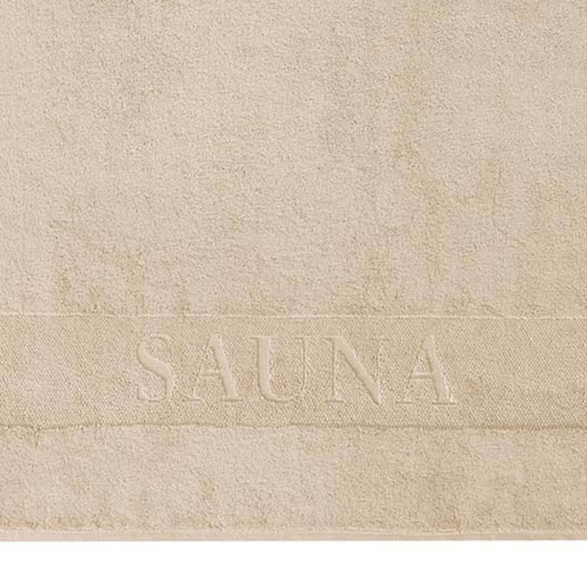 SAUNATÜCHER SPA 2556 SAND - 339 - Sandfarben, Textil (80/200cm) - Zöllner