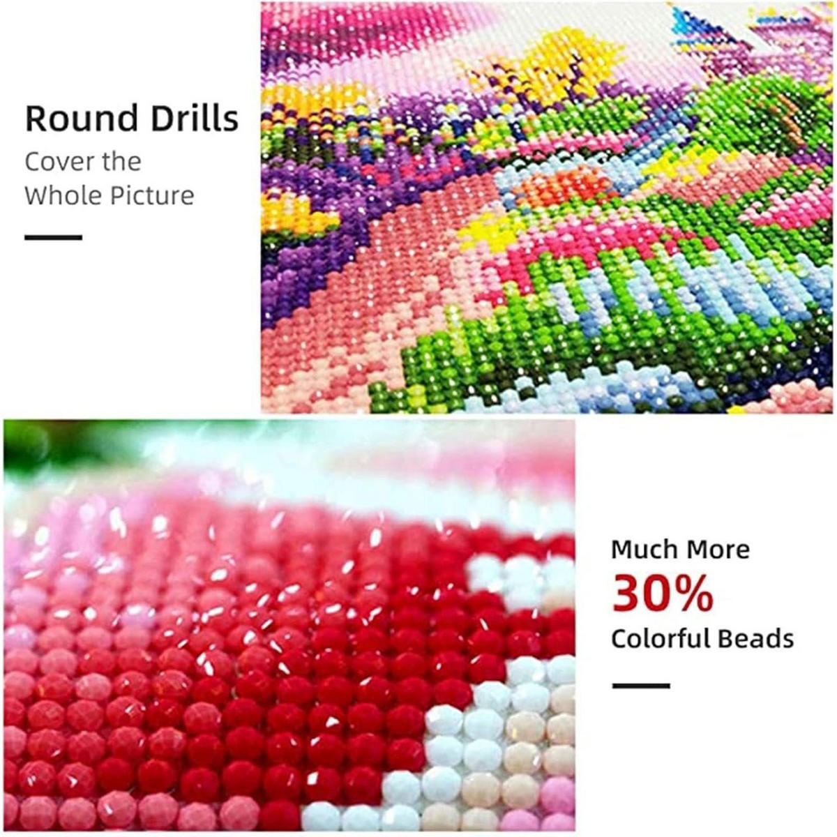 DIAMANTMALEREI Set Tiger 5D 100x40cm - Multicolor, Papier (40/0.5cm)