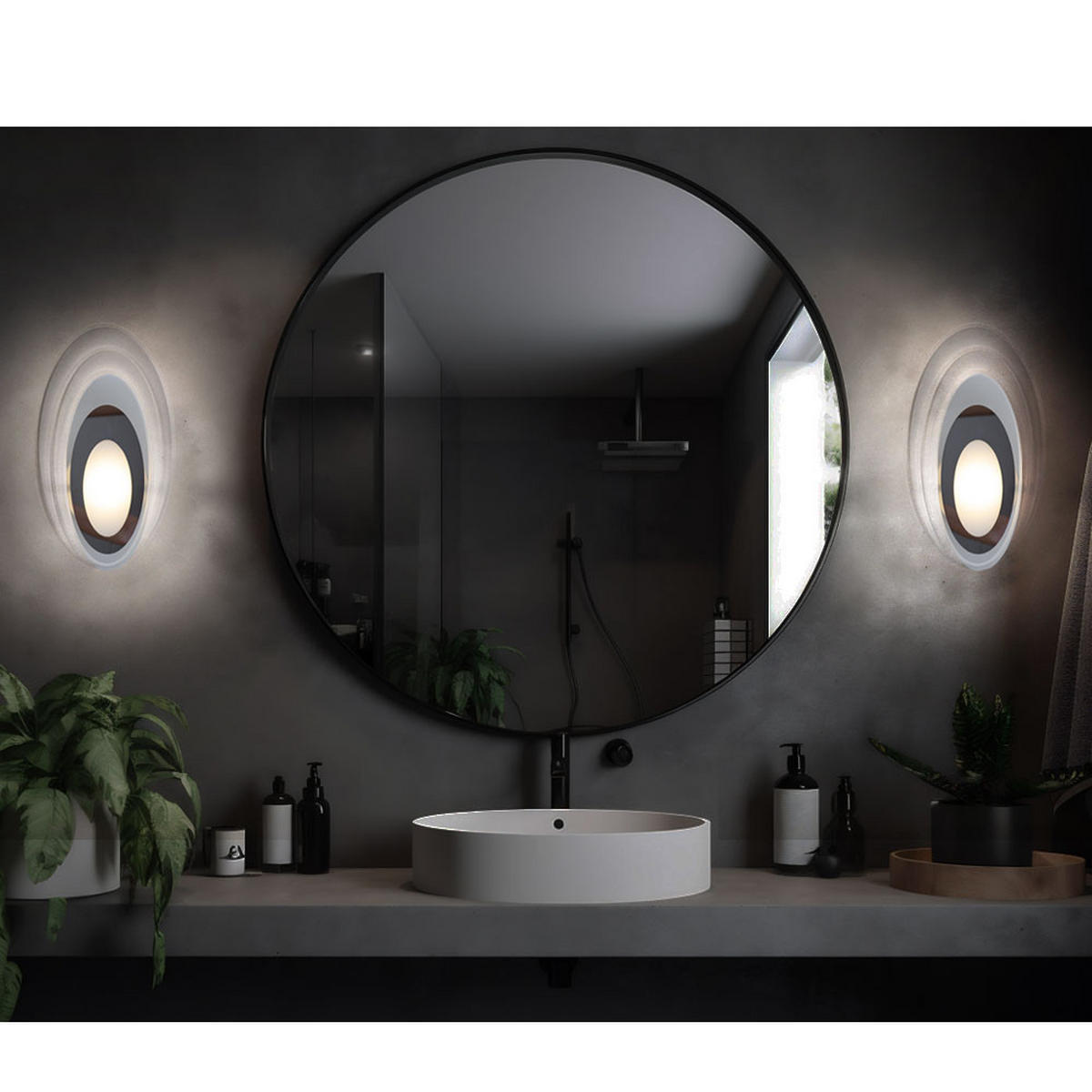 LED WANDLEUCHTE Aluminium Silber Satiniert - Silberfarben, Metall (16/5.5/28cm) - Esto