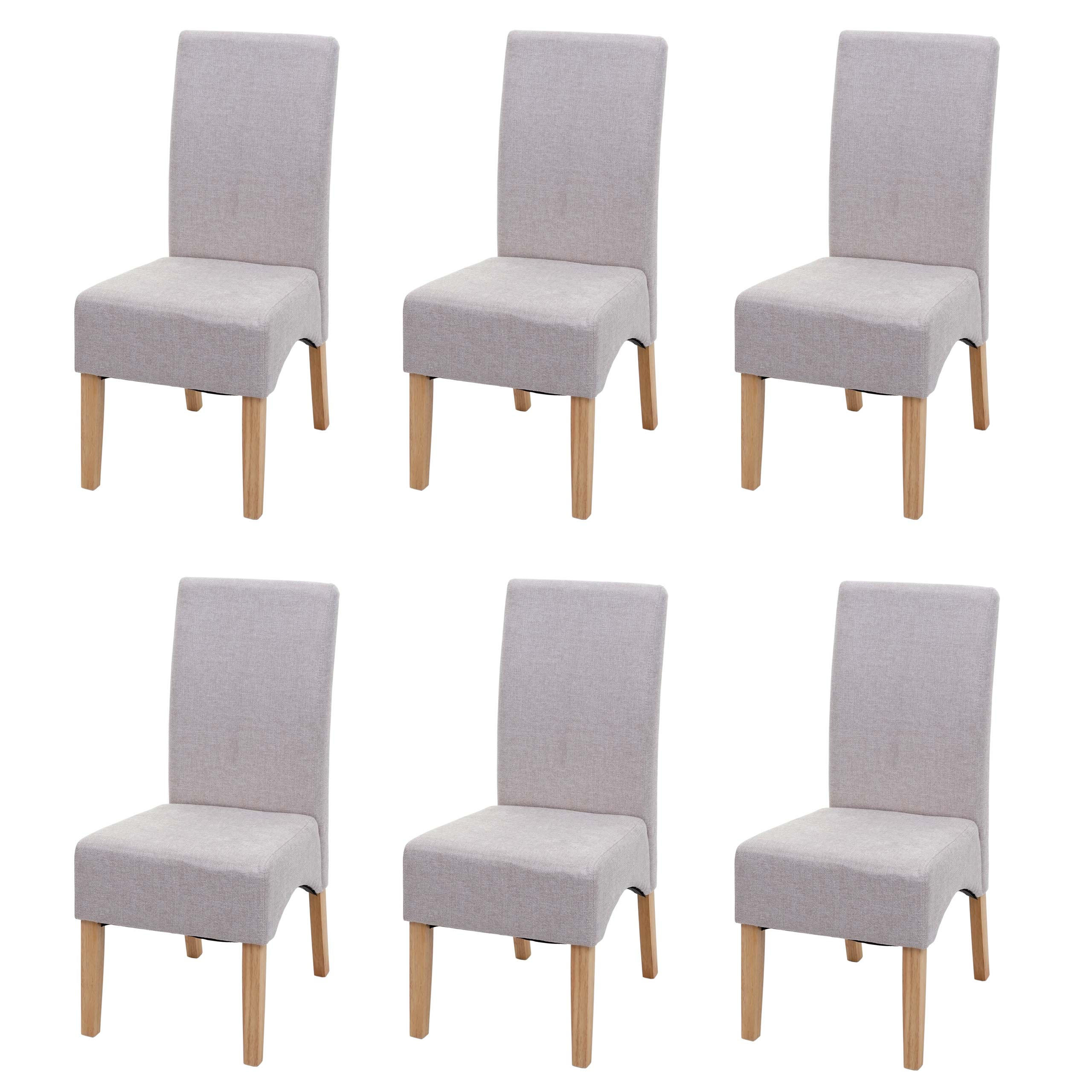 ESSZIMMERSTUHL Beige 6er-Set - Beige, Textil (44/100/56cm) - MCW