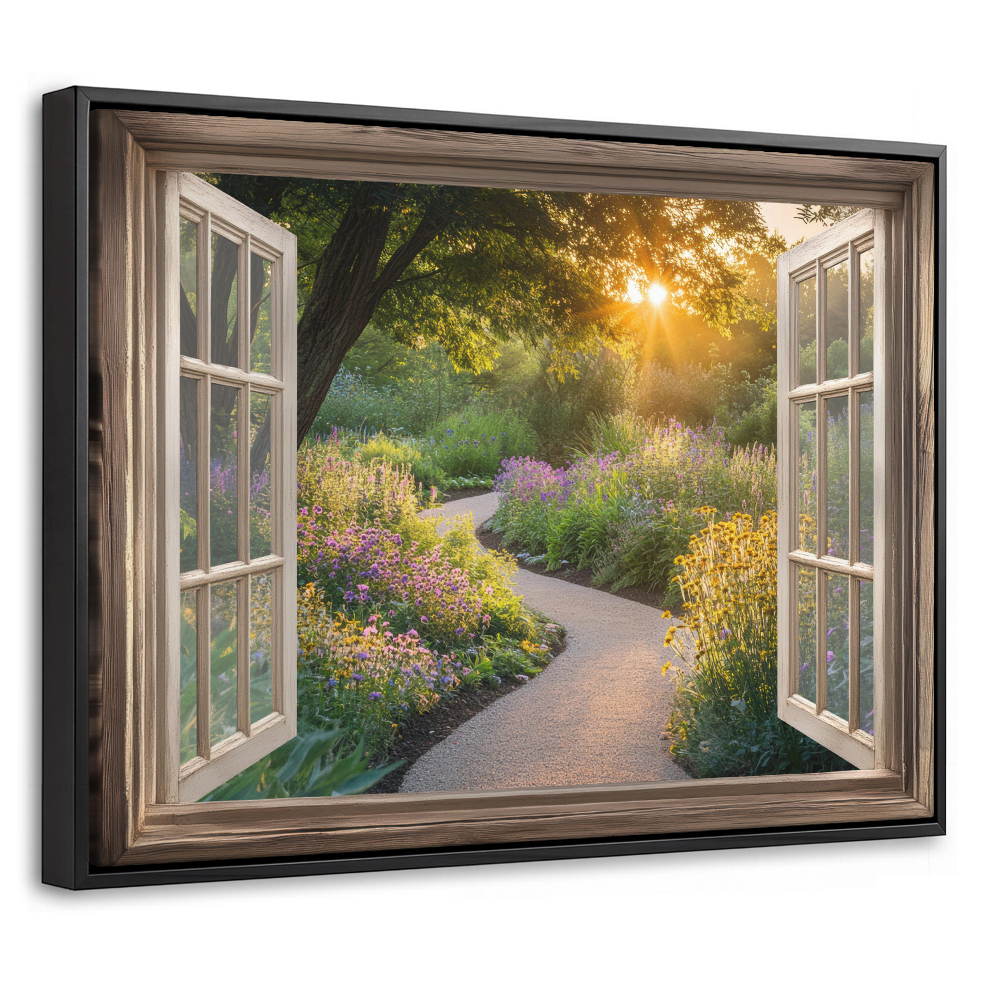 MuchoWow Leinwand Hellgelb 40x30 cm