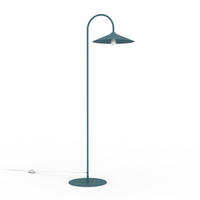 STEHLEUCHTE Chapeau - Blau, Metall (40/75/170cm) - Lumicom