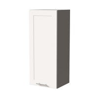 HÄNGESCHRANK Oslo W4/40 Grau / Weiß Matt 40 / 32,5 / 96cm - Weiß/Grau, Holz/Holzwerkstoff (40/96/32.5cm) - Feldmann-Wohnen