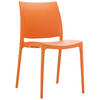 STUHL ENZO Oranger - Orange, Kunststoff (44/81/45cm) - Légia Home