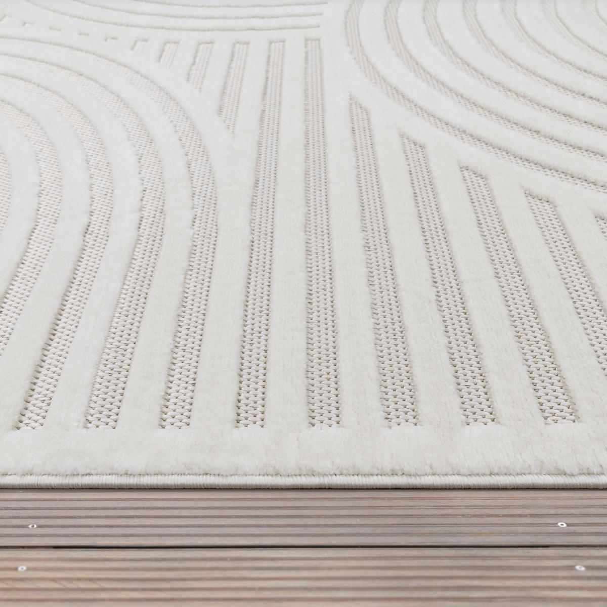 OUTDOORTEPPICH 200/280 cm Livorno 674 - Creme, Textil (200/280cm) - Paco Home