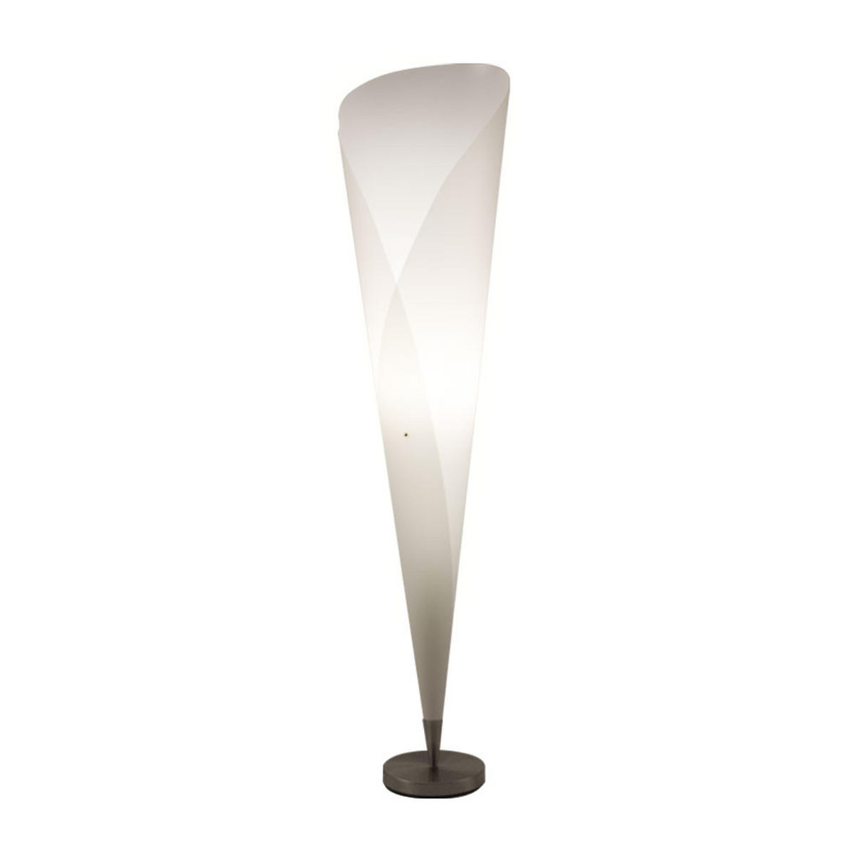 LED STEHLEUCHTE Metall Weiß matt - Weiß, Metall (30/35/143.5cm)