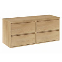 SKŘÍŇKA POD UMYVADLO 120cm Edmé Dřevo - hnědá, kompozitní dřevo (120/52.2/46cm) - Petits-meubles