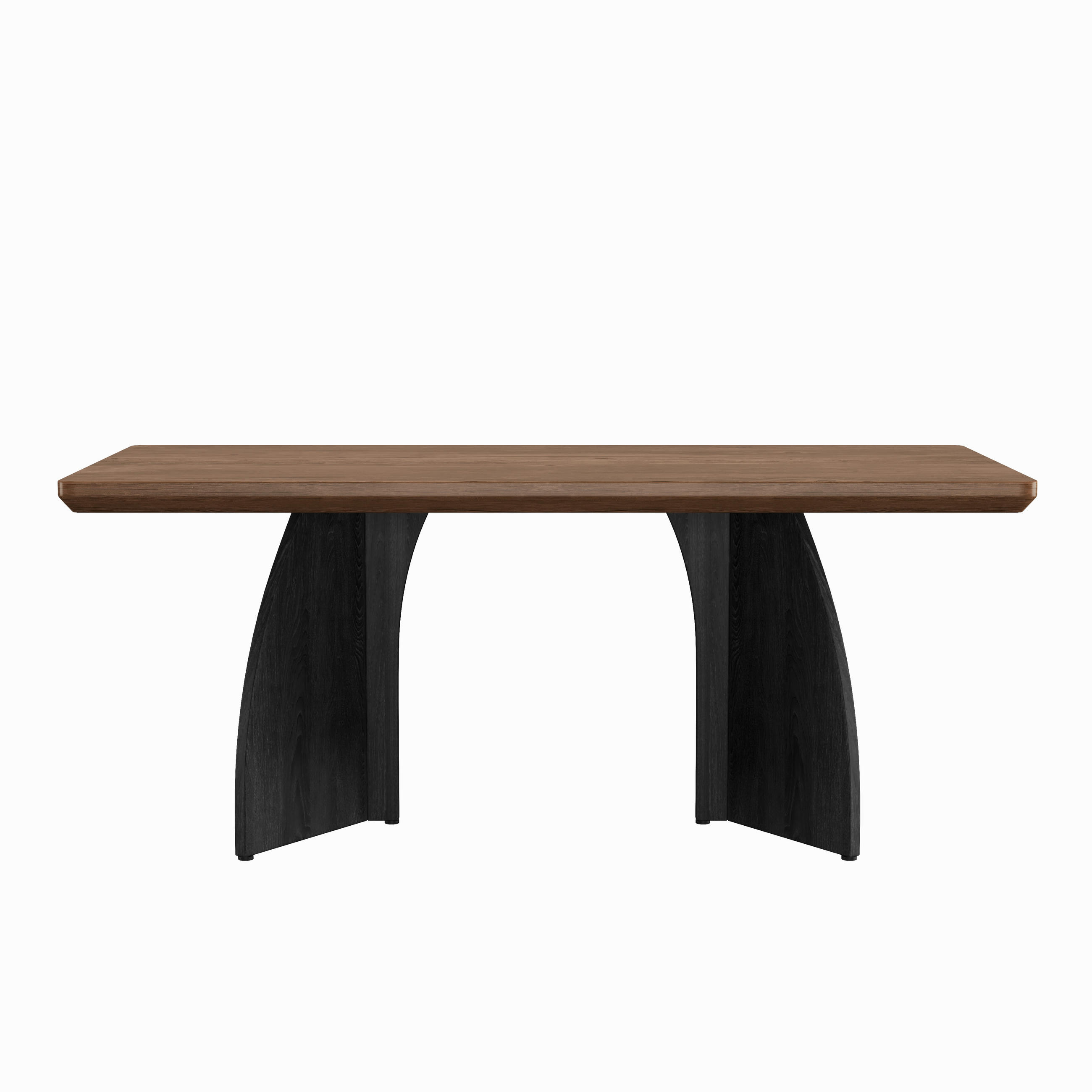 ESSTISCH 160x80cm Walnuss Modern für 4-6 Personen 4cm Platte - Walnussfarben, Holzwerkstoff (80/160/76cm) - Urban Meuble