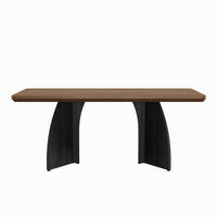 ESSTISCH 160x80cm Walnuss Modern für 4-6 Personen 4cm Platte - Walnussfarben, Holzwerkstoff (80/160/76cm) - Urban Meuble