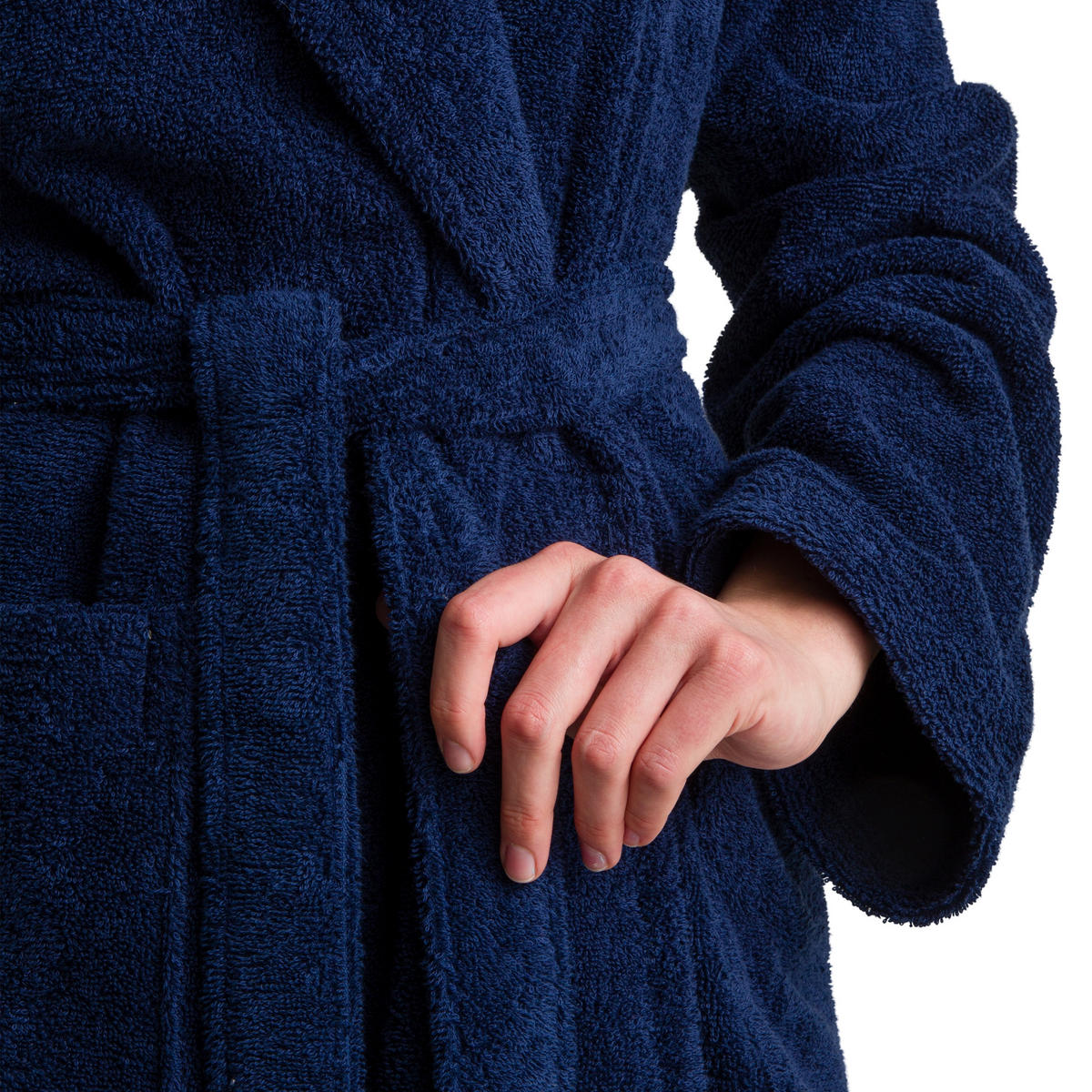 SUPERWUSCHEL BADEMANTEL MIT KAPUZE - Dunkelblau, Textil (Mnull) - MÖVE
