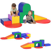 MOTORIKSPIEL DE-18181 7-teilig, Kletterspielzeug Bunt - Multicolor, Kunststoff (130/40/170cm) - ComfortXL